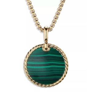 David Yurman
Small Cable Disc Amulet in 18K Yellow Gold